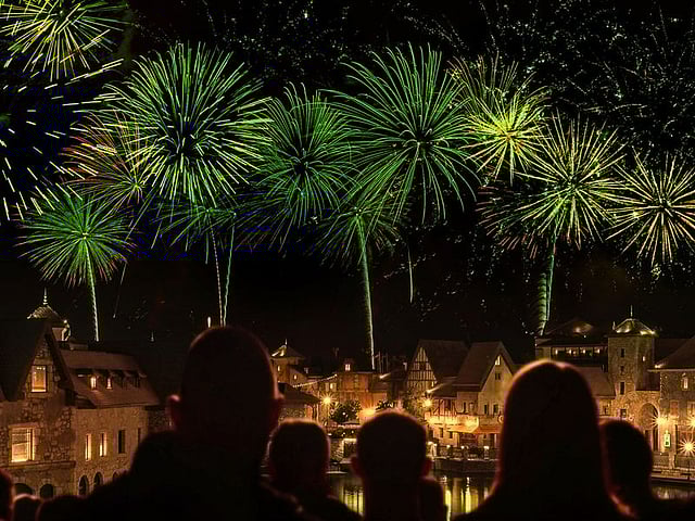 Riverland Dubai often has sky shows.